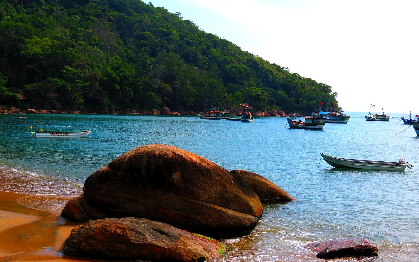 Pousada em Picinguaba, no norte de Ubatuba
